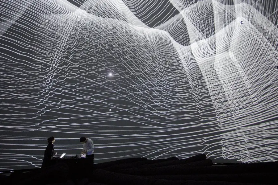 Visual for the concert